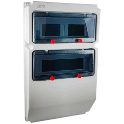 1724gm - Coffret étanche Ip67 Pour Prise - 2 Rangées De 13 Modules - Ide Pryma