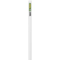 Goulotte décorative demi-ronde blanche auto-adhésive D-Line 16 x 8 mm, 1 m