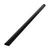Goulotte décorative demi-ronde noire auto-adhésive D-Line 50 x 25 mm, 1 m