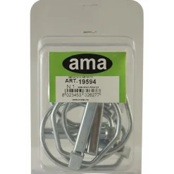 Goupille clips poire diam 11 sous blister (5 pièces)