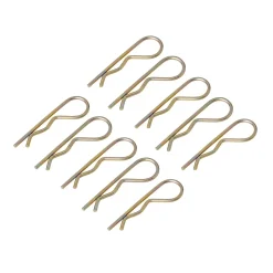 Goupille en acier jaune 3 x 72 mm Diall