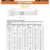 Goupille Fendue Inox A4 2X12 - 1 pièce