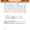 Goupille Fendue Inox A4 8X63 - 1 pièce