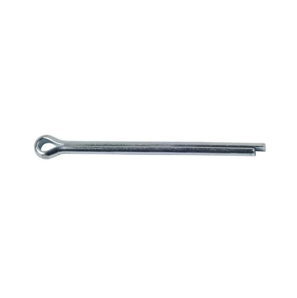 100 Goupilles Fendues D. 8 x 63 mm - DIN 94 - Zingué blanc - D-Work