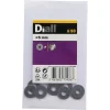 Grandes rondelles plates en acier inoxydable A4 ø 5mm - 10 pièces