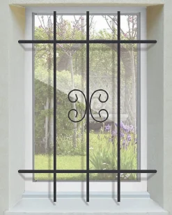 Grille de Defense Bidard pour Fenetre H 135 cm x L 100 cm (côte tableau)