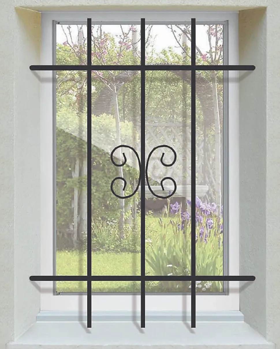 Grille de Defense Bidard pour Fenetre H 135 cm x L 100 cm (côte tableau)