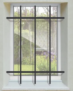 Grille de Defense Close pour Fenetre H 125 cm x L 120 cm (côte tableau)