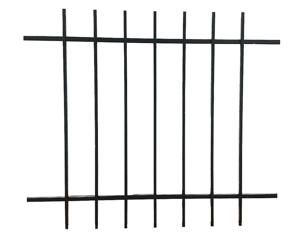 Grille de Defense DISTRI pour Fenetre H 105 cm x L 100 cm (côte tableau)