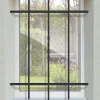 Grille de Defense Droite Torsadee pour Fenetre H 95 cm x L 60 cm (côte tableau)