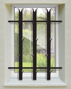 Grille de Defense Epis pour Fenetre H 75 cm x L 60 cm (côte tableau)