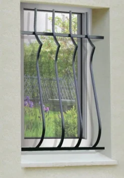 Grille de Defense Harmonie pour Fenetre H 125 cm x L 60 cm (côte tableau)