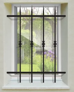 Grille de Defense Manoir pour Fenetre H 115 cm x L 140 cm (côte tableau)