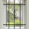 Grille de Defense Rustique pour Fenetre H 65 cm x L 40 cm (côte tableau)