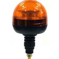 Gyrophare Flash rotatif ZBOX 39 Led 12-24v avec fixation à boulonner sur tige flexible