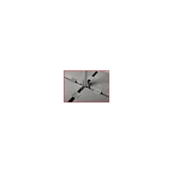HERKULES XL Support Terrasse Acier Galva 1,2m pour Fixation Parabole Antenne Satellite HDSAT