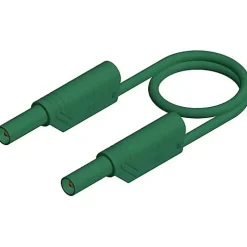 Hirschmann MLS WS 100/2,5 gn Cordon de mesure de sécurité 1 m Banane 4 mm