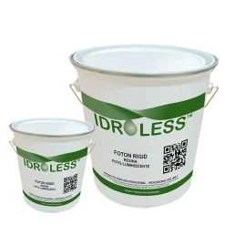 Idroless Foton Rigid (5kg, A+B) - Résine photoluminescente bicomposante pour le marquage des chemins, escaliers, garages, etc.