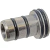 Insert laiton permettant de connecter des raccords instantanés sur du tube Multicouche Ø16, lot de 5