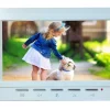 Interphone vidéo couleur pour 6 logements / appartements avec lecteur RFID
