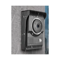 Interphone vidéo double platine de rue