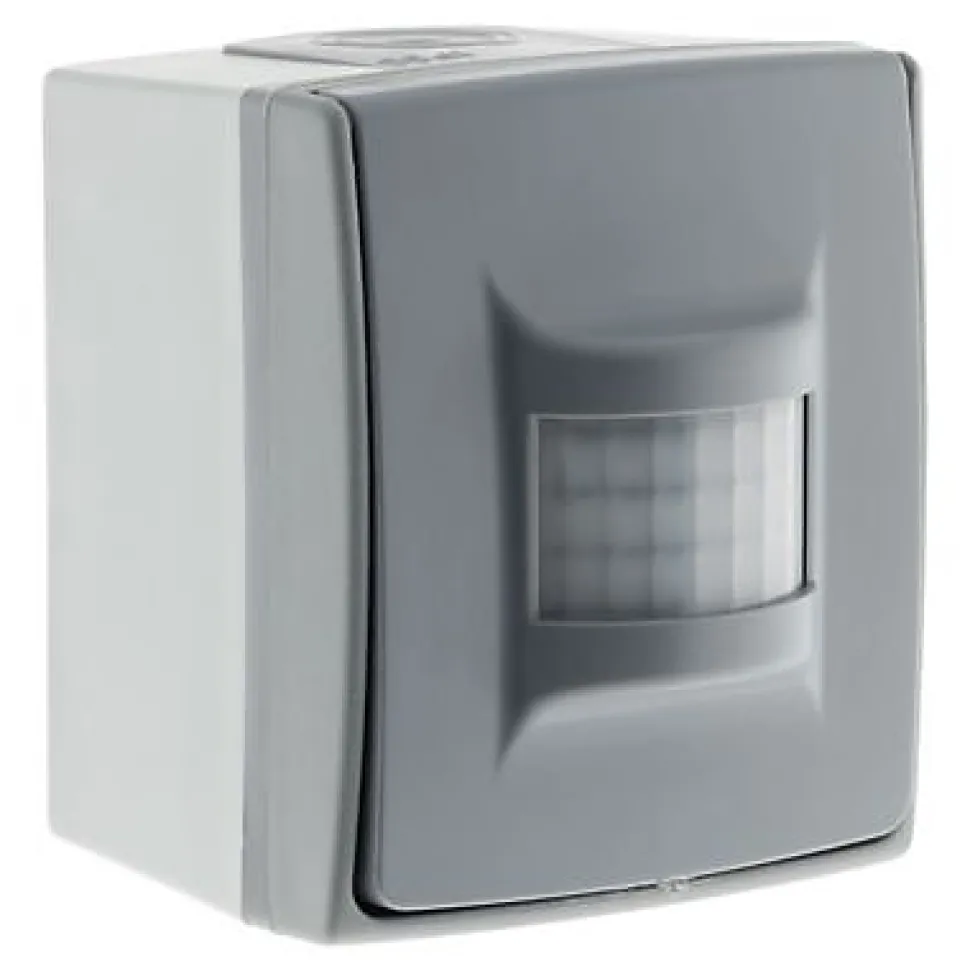Interrupteur automatique étanche Diall Mastic Gris