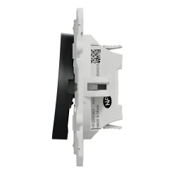 Interrupteur commande VMC 2 boutons à vis Schneider Electric Odace anthracite