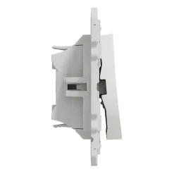 Interrupteur commande VMC 2 boutons à vis Schneider Electric Odace blanc