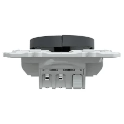 Interrupteur commande volet-roulant 2 boutons Schneider Electric Ovalis anthracite