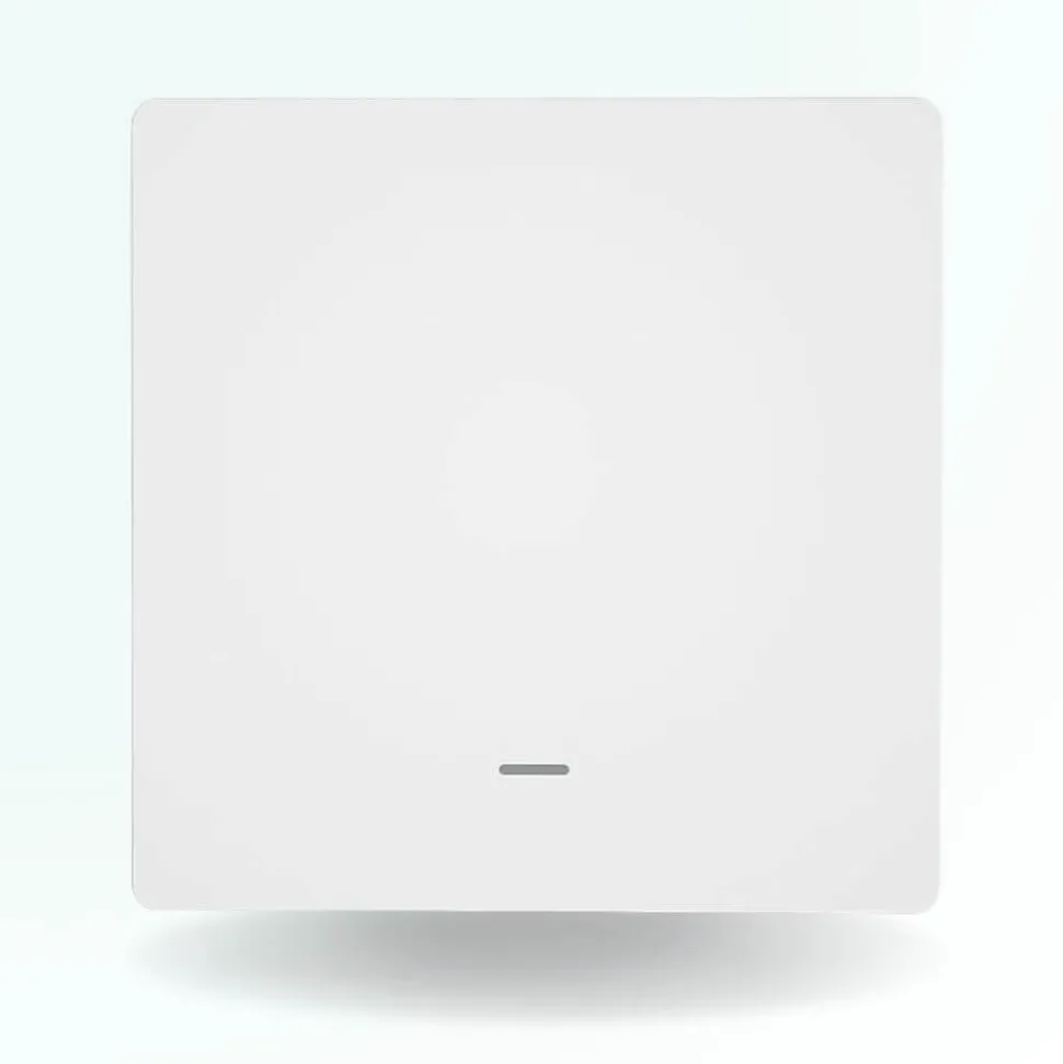 Interrupteur connecté zigbee - 1 bouton - sans fil neutre