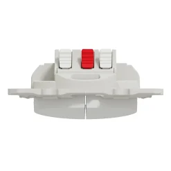 Interrupteur double va-et-vient connexion rapide à vis Schneider Electric Odace blanc