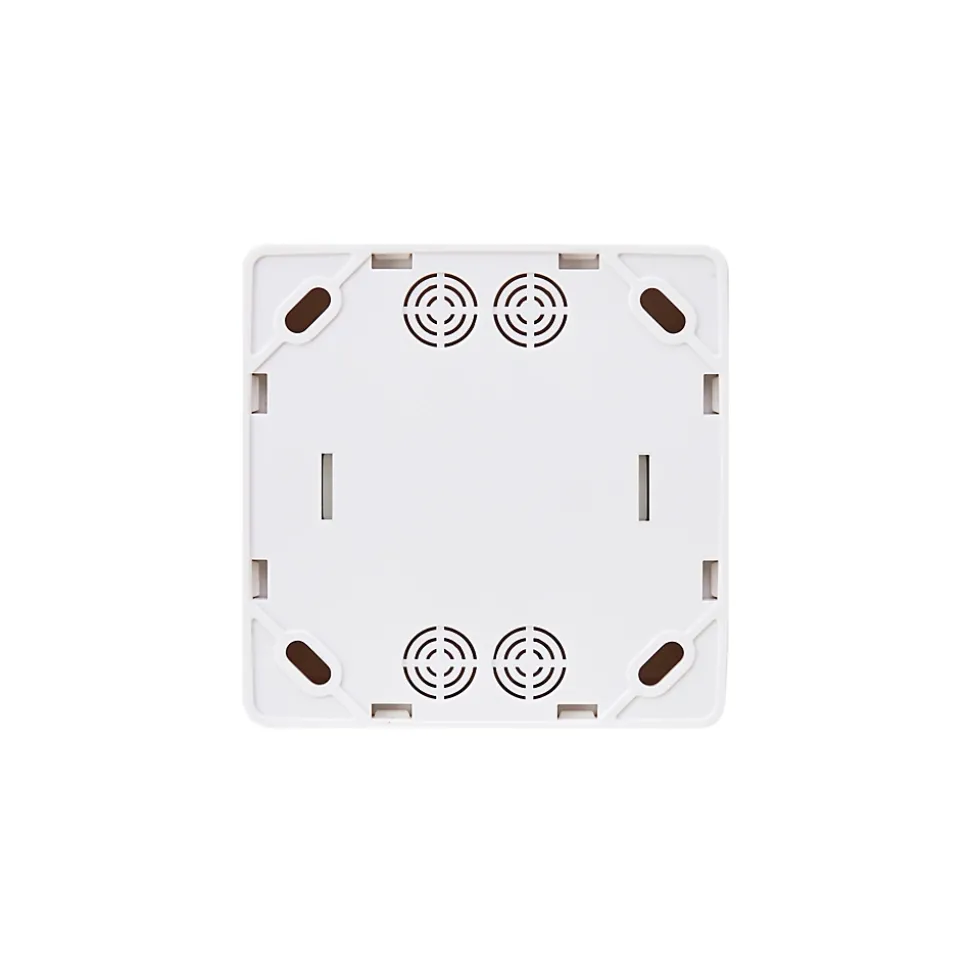 Interrupteur lumineux monobloc en saillie Jacobsen Sigurd blanc complet