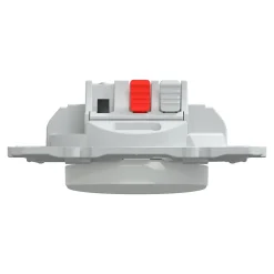 Interrupteur poussoir 10A Schneider Electric Ovalis blanc