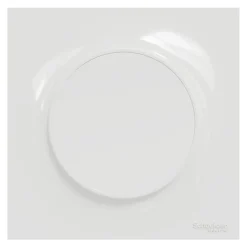 Interrupteur va-et-vient 10A à vis Schneider Electric Odace blanc