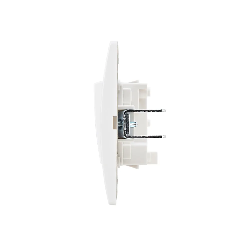 Interrupteur va-et-vient blanc complet, lot de 3