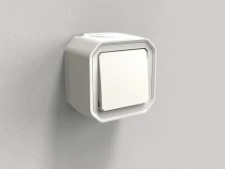 Interrupteur va et vient Legrand Plexo blanc