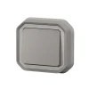 Interrupteur va et vient Legrand Plexo gris