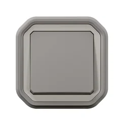 Interrupteur va et vient Legrand Plexo gris