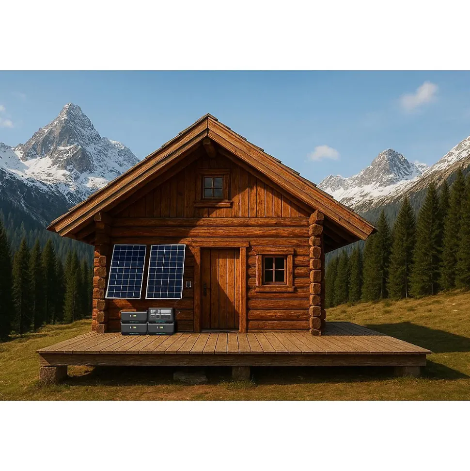 IZYWATT.eco 2048Wh injection réseau + panneau solaire 400W + Izywatt.extra