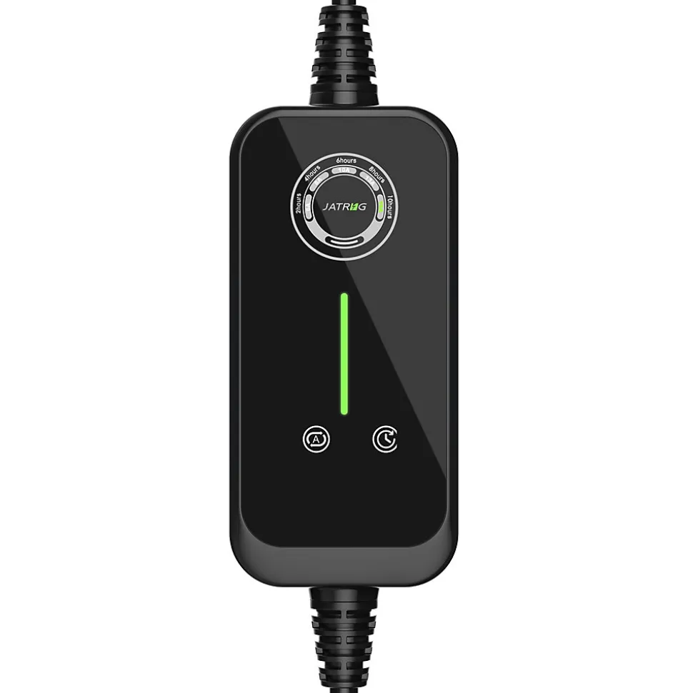 JATRHG P1 chargeur portable réglable de 3,6kW à 1,5kW / 16A à 8A monophasé, 7m, type 2, pour véhicules électriques