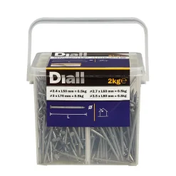 Jeu de clous lisses - assortiment de 2 kg