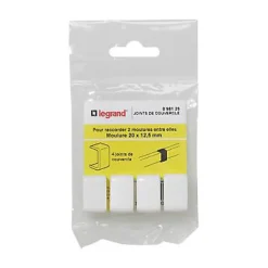 Joints couvercle pour moulure 20 x 12,5 mm Legrand
