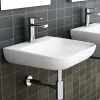 Kibath Siphon rond MIN, finition chrome poli, en laiton