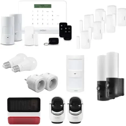 Kit alarme sans fil connectée HomeSecure pour votre maison T4/T5