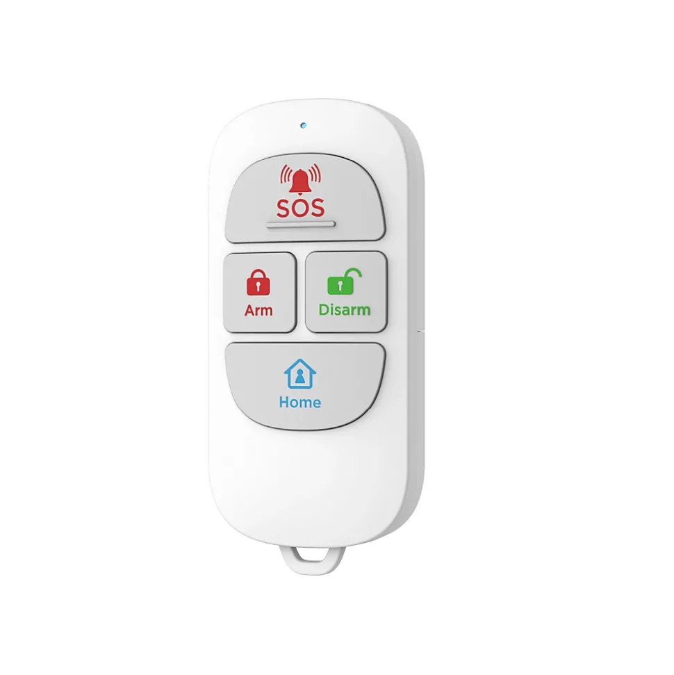 Kit Alarme Évolutif 868 Mhz connecté Wifi 2,4Ghz avec Sirène 90dB Flash LED intégré