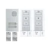Kit Audio Platine Alu Saillie Mains Libres 2bp - Aip-kitdb2