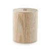 Kit Cache Douille Cylindrique en Bois Brut 65mm à Personnaliser Une Touche Moderne pour Vos Luminaires