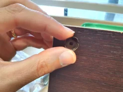 1 Kit composés de 50 cache-vis bronze antique