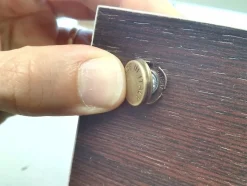 1 Kit composés de 50 cache-vis bronze antique