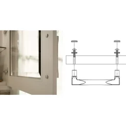 1 kit composés de 25 vis M4X20 mm zinguée Lot de 25